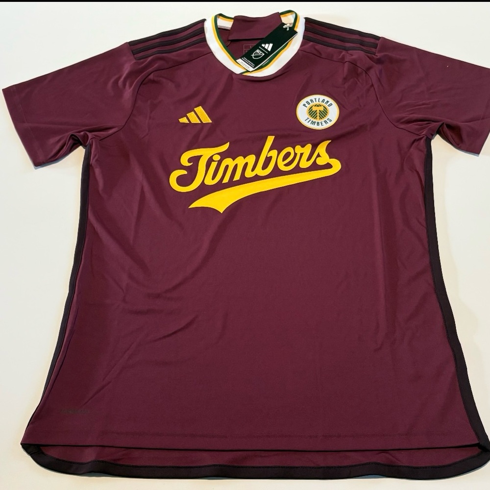 ADIDAS PORTLAND TIMBERS 24/25 THIRD JERSEY  SIZE L.